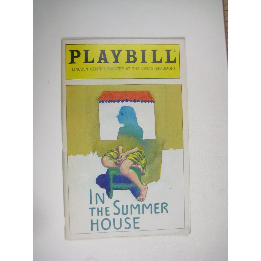 In The Summer House 1993 Playbill Vivian Beaumont Alina Arenal Robert Castro
